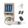 HAIFUAN Digital Door Lock,Unlock with Remote Control, M1 Card, Code