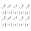 FDXGYH 10set White Board Mounting Hardware L-Shaped Whiteboard Hanging Brackets