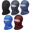 JU U-Veil Cooling Performance Fabric Balaclava Red