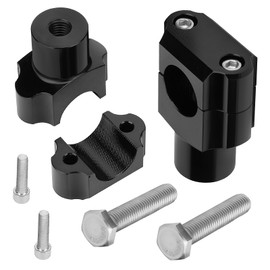 JAVIK Heavy Duty 1 Inch Aluminum Alloy Motorcycle Handlebar Risers Compatible with All Motorcycle Yamaha for Guzzi Stelvio for Suzuki OEM# Handlebar 1"