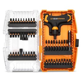 GEARWRENCH 51 Piece Micro Bit Set With Ratcheting T-Handle | 83535D