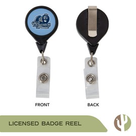 Desert Cactus Old Dominion University Retractable Badge Holder ODU Monarchs ID Reel with Ticket Clip for Lanyard, Work, School & Office Access