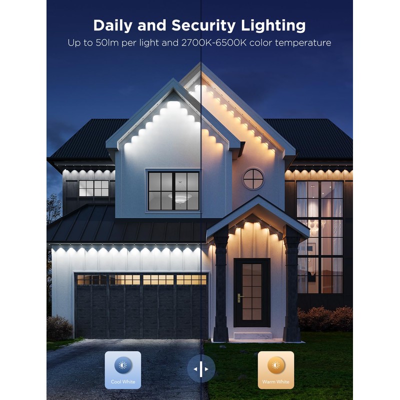 Govee 16.4ft lights for Permanent Outdoor Lights Pro H706A and