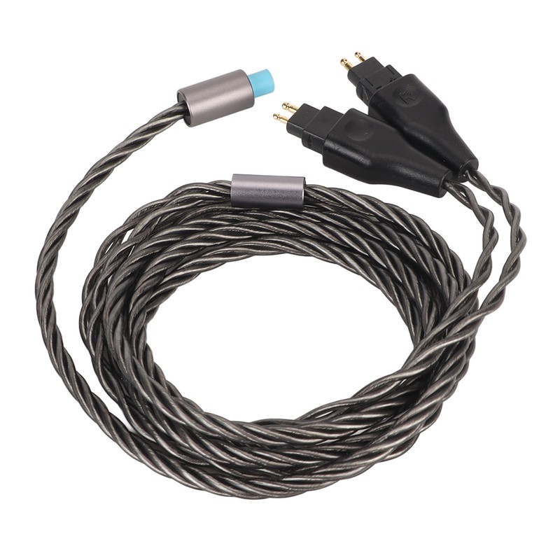 2Pin Sound Cable 3 in 1 Silver Plated Copper Cable