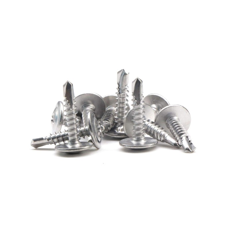 IMScrews 200pcs #8 x 3/4" Self Drilling Truss Head Screws