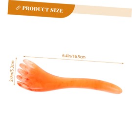 Beavorty Five Claw Jade Comb Massage Tool for Facial Care Acupoint Pen Scraping Board for Relaxation and Skin Relief Lightweight and Comfortable Random Color Random Color