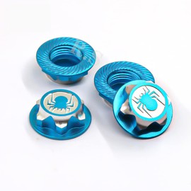 R.S 4PCS 17MM Hex Wheel Nut Dustproof Anti-Skid Mount Cap Center Cap Fit for Traxxas X-Maxx Summit E-Revo 1/8 RC Buggy Truck Car