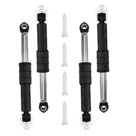 4 Pack WH01X20826 Washer Shock Absorber and Pin for ge Kenmore Elite Washer Replace WH01X10343 WH01X10260 1264427 AP4265856 PS1482318 EAP1482318- Figure 6 Shows More Compatible Models-3 Years Warranty