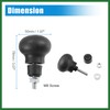 Motoforti 8mm Screw Steering Wheel Knob Turning Aid Ball Tractor