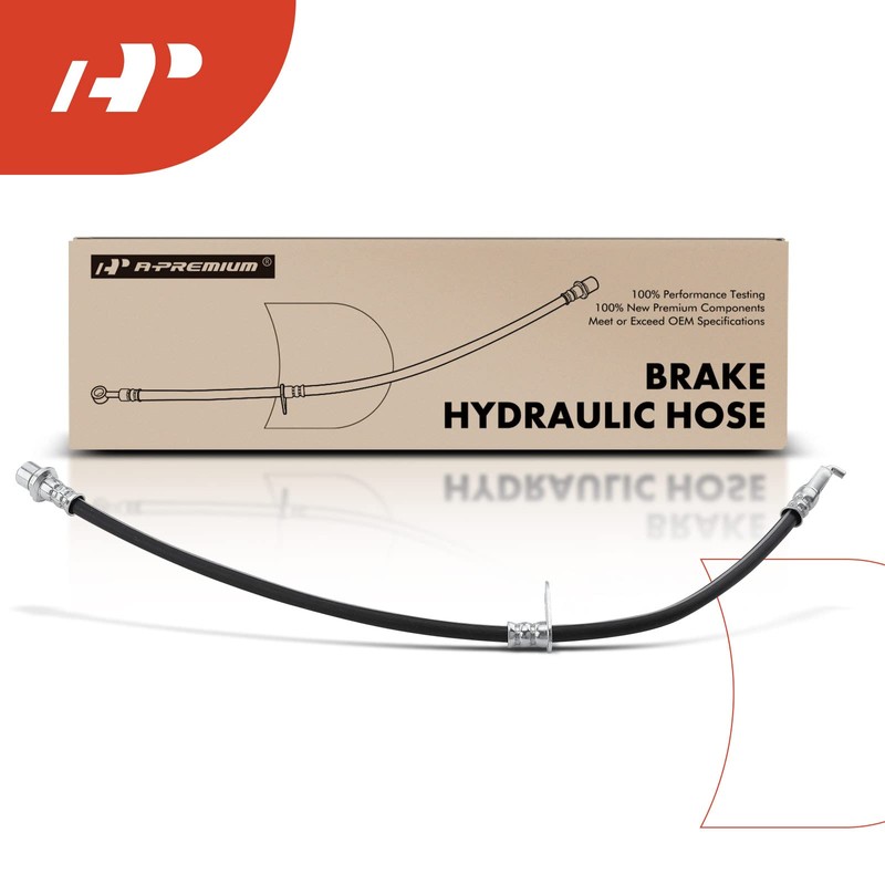 A-Premium Front Driver Brake Hydraulic Hose Compatible with Toyota and