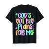 God's Got Big Plans For Me Religious Christian Prayer Kids