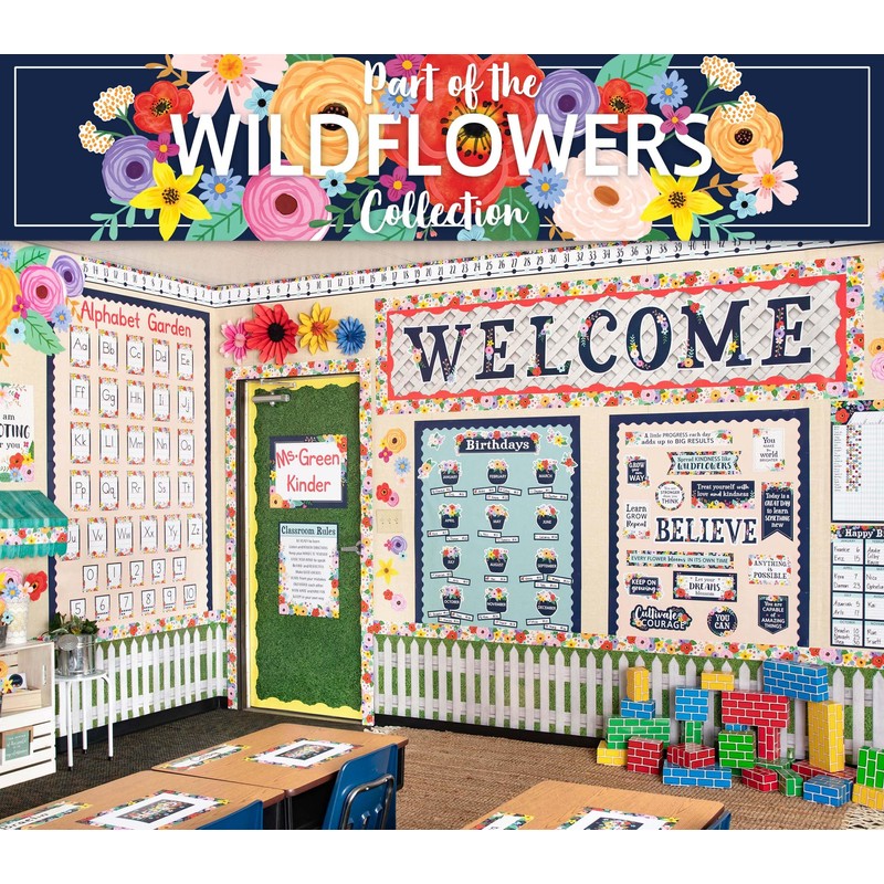 Teacher Created Resources Wildflowers Mini Stickers (TCR6702)