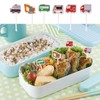30 Car Fruit Forks, Creative Cartoon Fruit Signs, Children's Bento