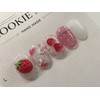⭐️ Soft Syrup [Strawberry Tanghulu] Nail Tips ⭐️ - Middle