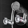 Shower Head Holder Wall Mounted, Screw Mounted Shower Spray Holder,Adjustable