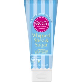 eos Shea Better Travel Size Body Lotion, Whipped Shea & Sugar, Limited Edition Skin Care, 24-Hour Moisture, Body Lotion for Women, travel size toiletries, Vegan, 2.5 fl oz