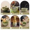 Taefuhnn 6 Pcs Matcha Whisk Set Making Kit with Bamboo