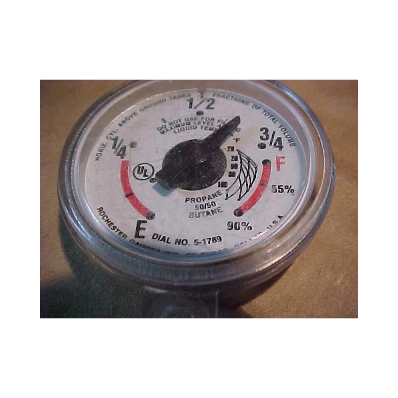 Rochester Gauges Propane LPG Rochester Gauges, Tank Sight Gauge Dial,