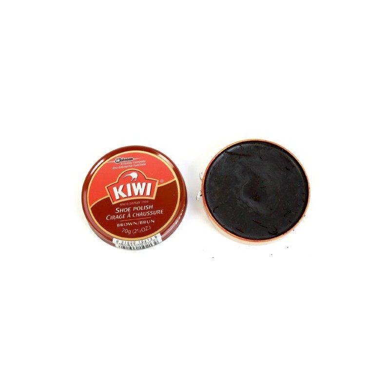 Kiwi Wax Shoe Polish, Giant Size 2.5 oz, Brown