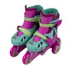 PlayWheels Trolls Glitter Convertible 2-in-1 Skates – Junior Size 6-9,