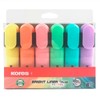 Kores - Bright Liner Plus: Pastel Highlighter Pens, Chisel Tip