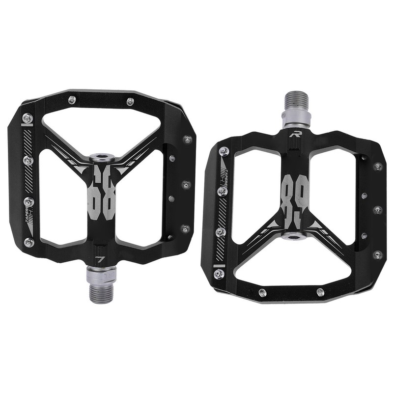Enlee 2pcs Mountain Bike Pedals NonSlip DU Bearing Lightweight Bicycle