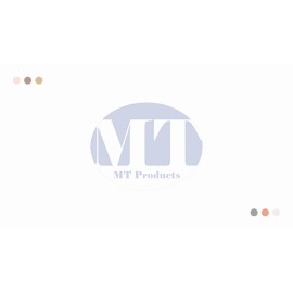 MT Products Pizza Boxes Extra Thin 10" x 2" Clay Coated Togo Box - Pack of 20