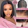 5x5 Hd Lace Closure Wigs Human Hair 250 Density Glueless