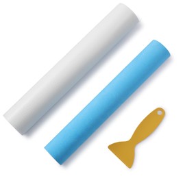 Magic Flock for Rhinestone Templates Material Magic Sticky Flock 12"x1yard Hotfix Tape 2yards (1yard) for Cricut Cameo Cutting Machine