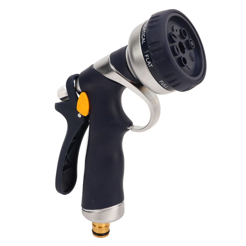Garden Hose Nozzle 5 Adjustable Spray Pattern with Flow Control