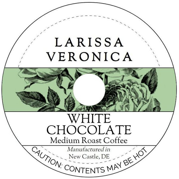 White Chocolate Medium Roast Coffee (Single Serve K-Cup Pods) (Gourmet,
