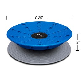 OPTP Dynamic Duo Balance & Stability Trainers (Pair) – Balance Trainer Set for Core Strength, Foot and Ankle Strengthening Equipment, Injury Recovery, Physical Therapy and Rehab Exercise - Includes Slip-Resistant Base