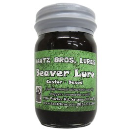 Generic Beaver Lure - Castor Lure - Kaatz Bros Lures Trapping Supplies 4 Ounce Jar