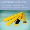 Ju-Sports BJJ Kindergürtel Belt, Yellow, 240