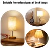 Ebrima 10Pcs Lamp Shade Reducer Rings, Lampshade Reducing Ring Converter