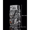 Dragon Lighter, Cool Antique Candle Lighters, Reusable Grinding Wheel Oil