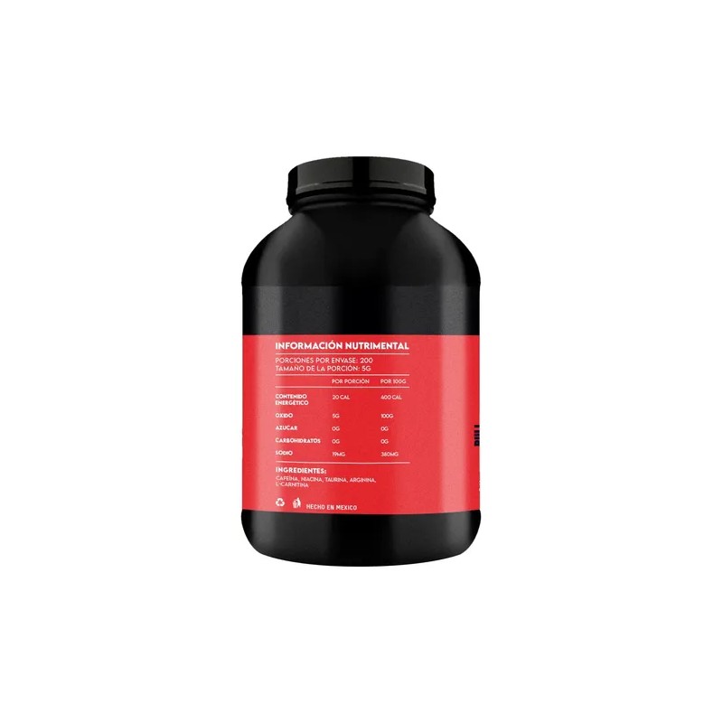Oxido Nítrico Bull Protein 1kg En Polvo 200servicios Sabores