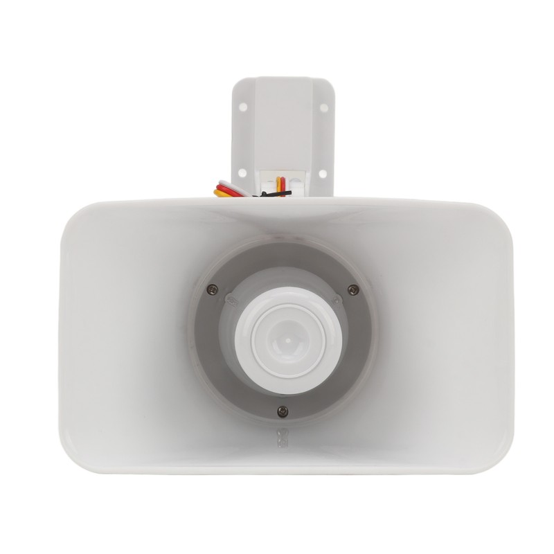 Electric Security Ring Siren Dual Tone Wired Alarm Siren Horn