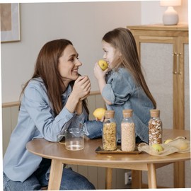 Ciieeo 4Pcs Heat Resistant Glass Tea Cups Portable Kung Fu Teaware for Home Office and Outdoor Use for Oolong Green Tea and Special Occasions