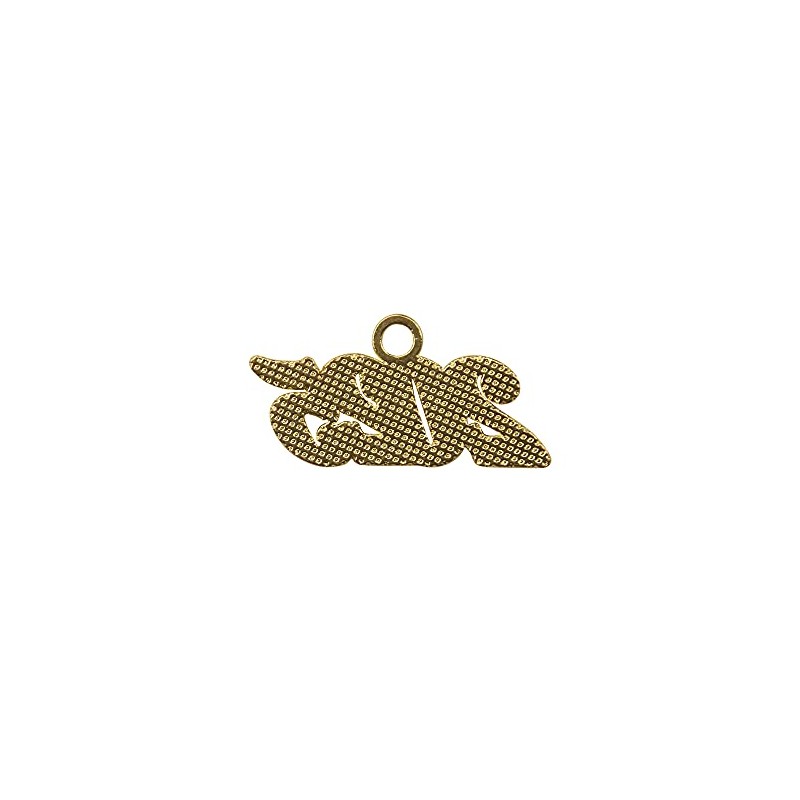 Endea Graduation Tassel Date Charm Gold Year (Gold, 2025)