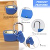 Suitcase Lock Small with Key 6 Pieces Lock Suitcase Locks