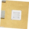 Operitacx Louvered Vent Cover with Grille Screen Outdoor Exhaust Cap
