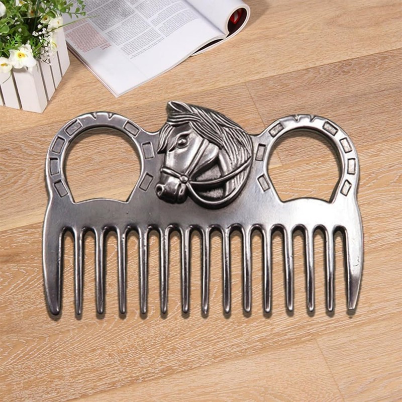 Sarini Horse Grooming Brushes Mane and Tail Brush Portable Horse