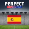 5x3ft Double Sided Spain National Flag Banner with Two Brass