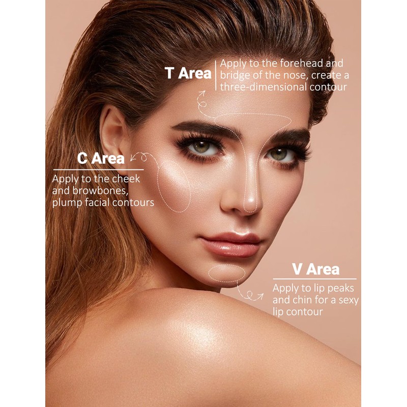 Erinde Glow Highlighter Palette