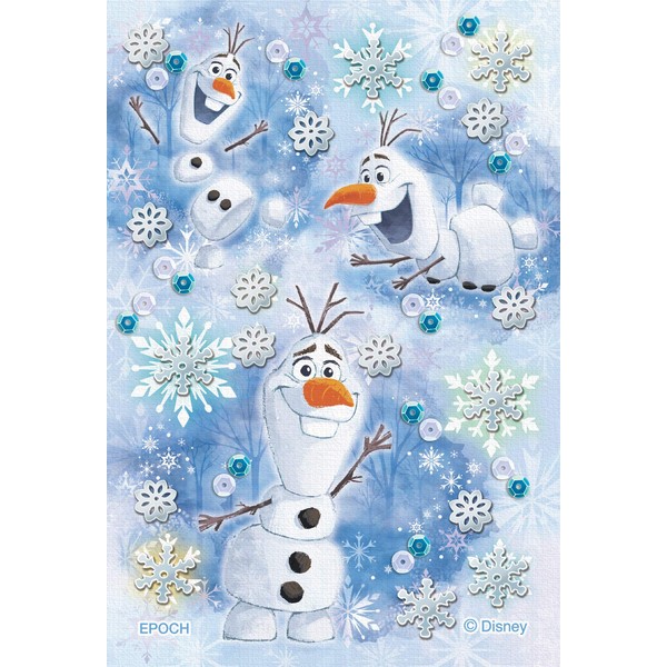 70 Piece Jigsaw Puzzle Frozen 2 Olaf Happy Moment [Puzzle Decoration] (3.9 x 5.8 inches)