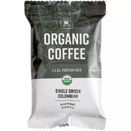 FixtureDisplays Crown Beverages Organic Single Origin Colombian Coffee Packet 2.5 oz