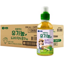 베베쿡 처음먹는 유기농 도라지 작두콩차 Bebecook First Taste Organic Doraji and Cuckoo Bean Tea