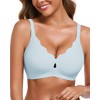 Gailife Wireless Bras for Women No Underwire Wave Push Up