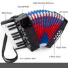 Accordion, 17 Keys Piano Accordion for Kids Students 8 Bass